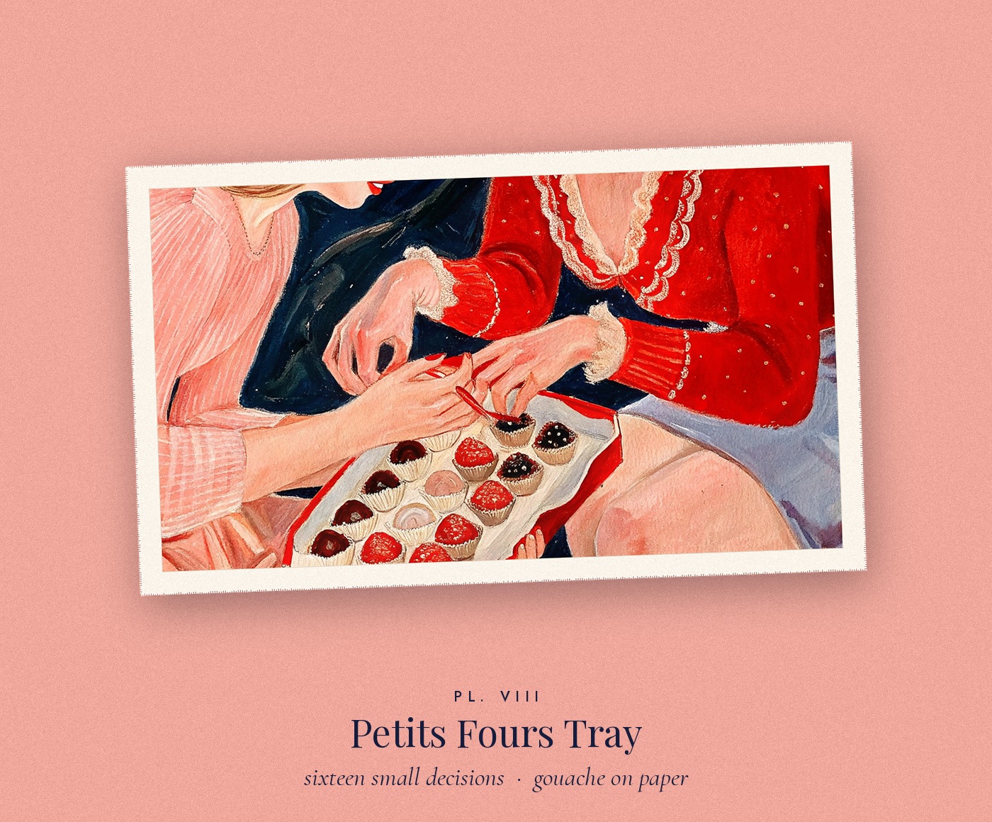 PL. VIII · Petits Fours Tray