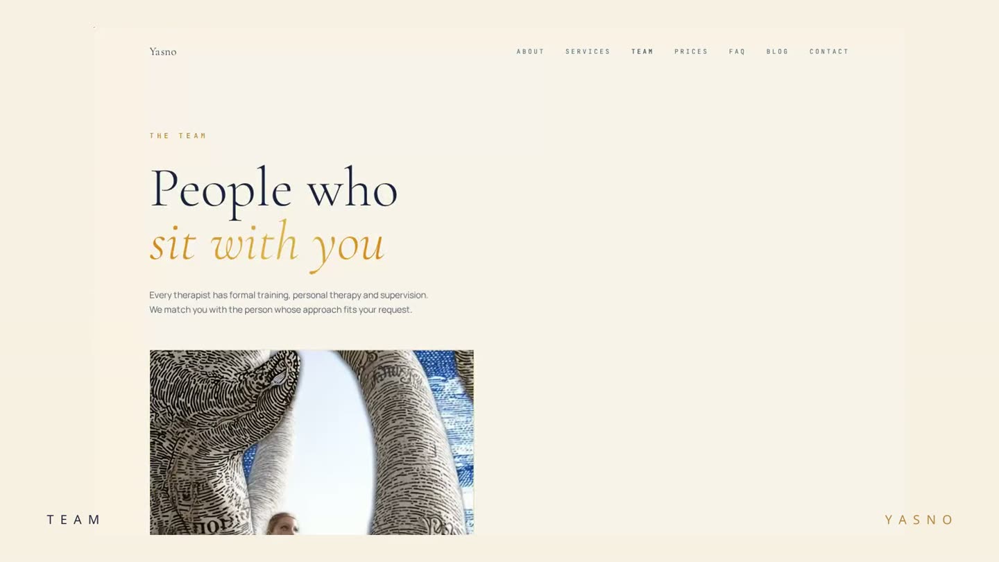 Team: «People who sit with you»