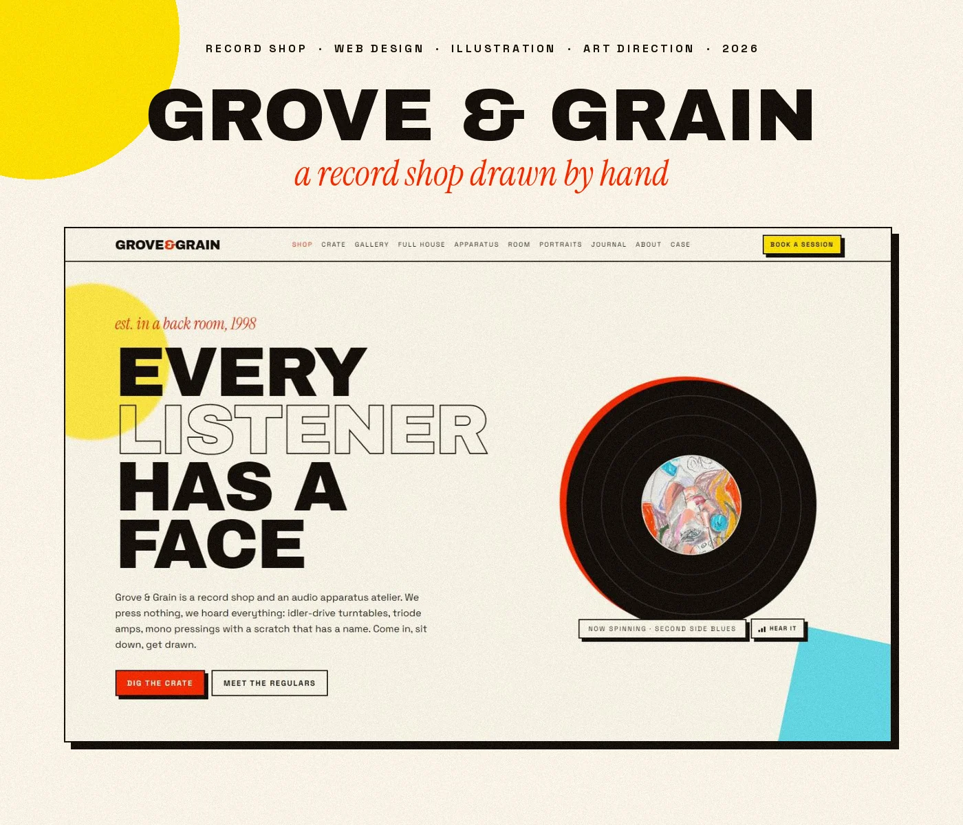 Первый экран Grove & Grain